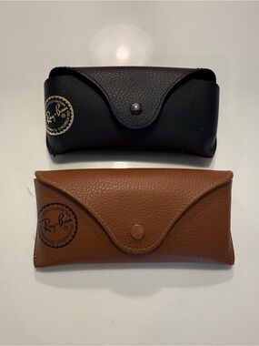 Ray-Ban Sunglass Cases -‎ Black & Brown